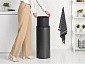 Мусорный бак 30 л Brabantia Touch Bin new тёмно-серый