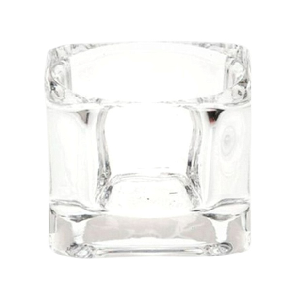 Подсвечник стеклянный 5 х 5 см