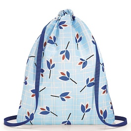 Рюкзак складной Reisenthel Mini Maxi Sacpack leaves blue