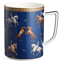 Кружка 720 мл Lefard Horse Club синяя