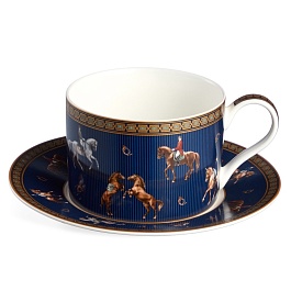Пара чайная 300 мл Lefard Horse Club синяя