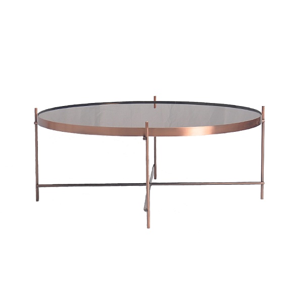 Стол 84,8 см Bergenson Bjorn Josen розово-медный