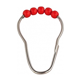 Кольца для штанги комплект 12 штук с красными шариками Ridder