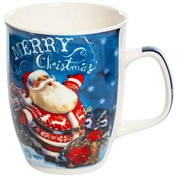 Кружка 350 мл HAPPY HOLIDAYS в асс