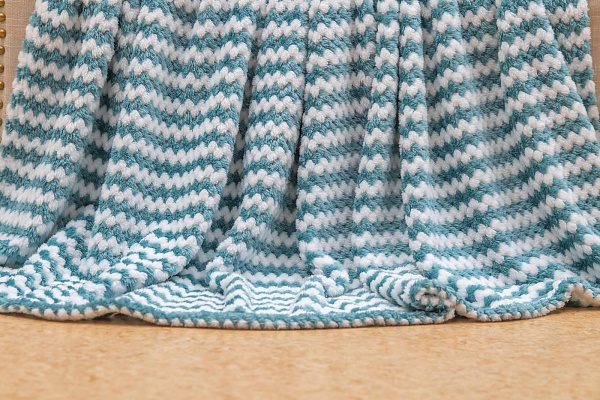 Покрывало 220 х 240 см Sofi de Marko Гринда морская волна