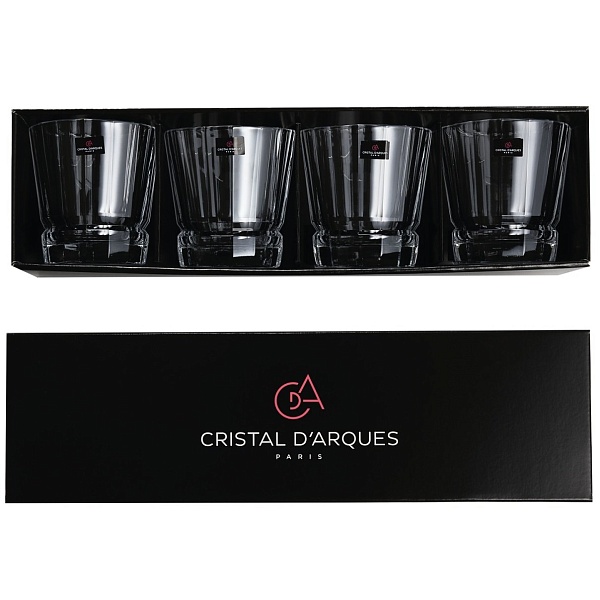 Набор низких стаканов 4 шт. 320 мл Cristal d’Arques Macassar
