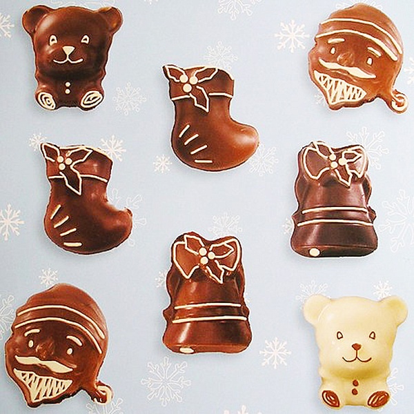 Форма "Рождество" для приготовления конфет [2шт] KitchenCraft