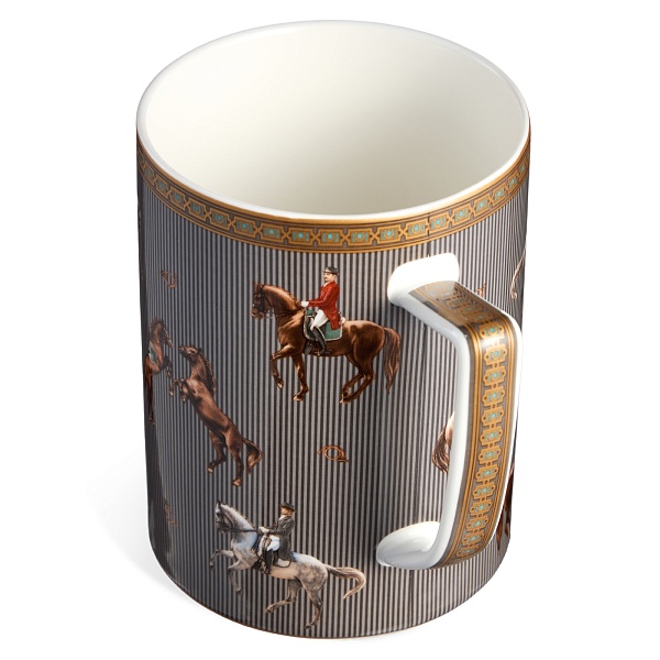 Кружка 720 мл Lefard Horse Club серая