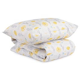 Комплект постельного белья из сатина с принтом Oceania World 110 х 140 см Tkano Tiny World