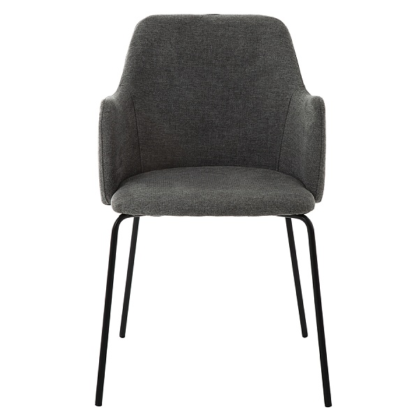 Стул dwight, рогожка, серый