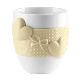 Кружка 360 мл Guzzini Love жёлтый