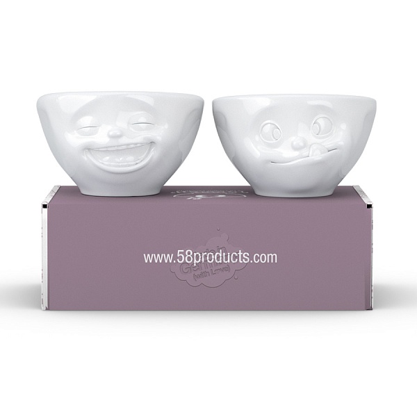 Набор чаш 100 мл Tassen Laughing & Tasty 2 шт