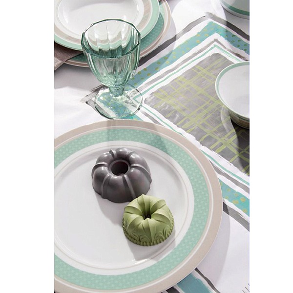 Тарелка десертная ARENA 22см зеленая