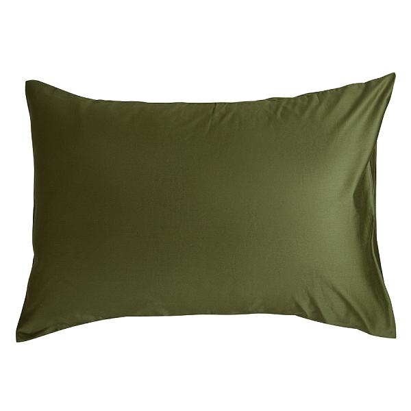 Набор наволочек из сатина 50 х 70 см Tkano 2 шт оливковый