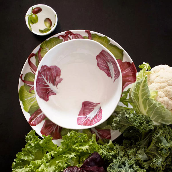 Салатник овальный 23 см Taitu Insalate Dieta Mediterranea Vegetables