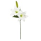 Лилия декоративная 66 см Азалия белый