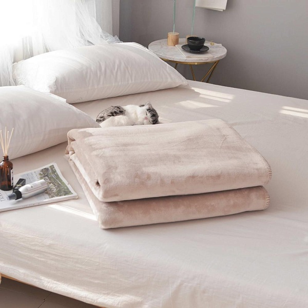 Плед 220 х 240 см Sofi de Marko София бежевый