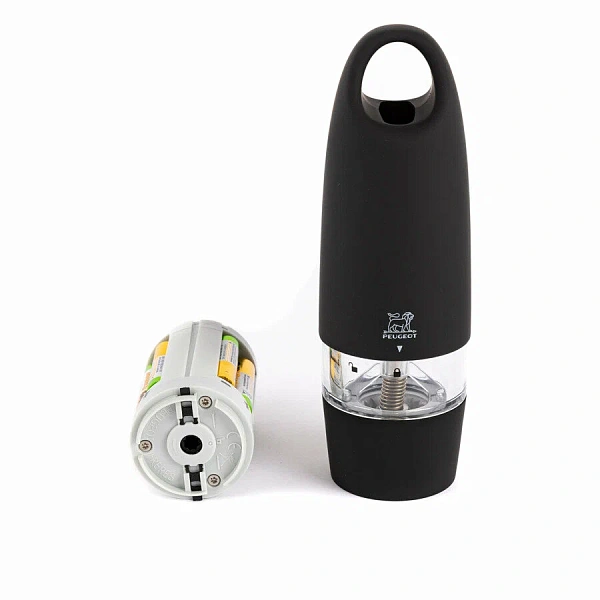 Мельница для соли электрическая 18 см Peugeot Zest чёрный