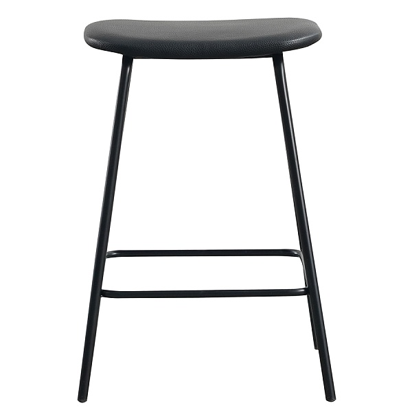 Стул барный randall, черный, экокожа