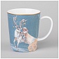 Кружка 400 мл Lefard Снежная королева голубая