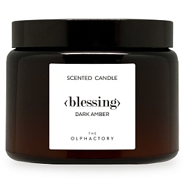 Свеча ароматическая the olphactory, Амбра, 360 ч