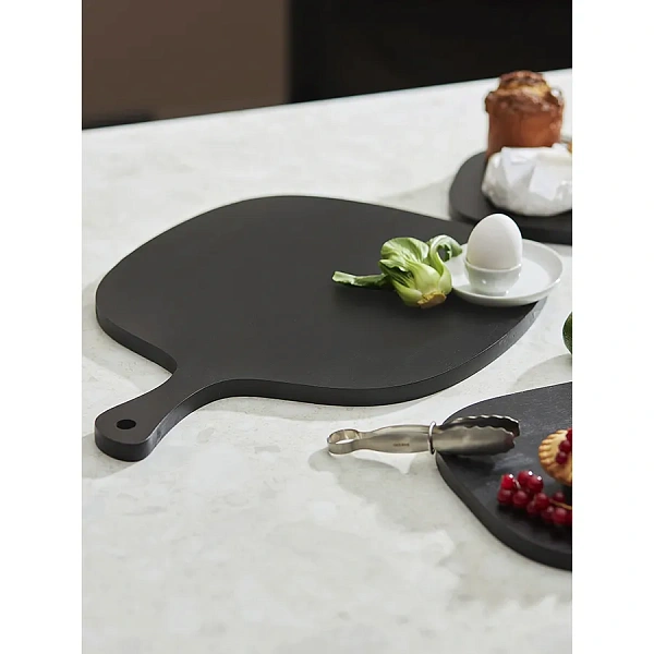 Доска сервировочная Rubris, 23 х 70 см, черная