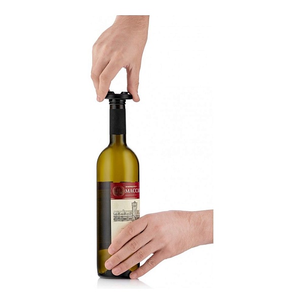 Штопор с ножом д/удаления фольги на батарейках WINE TIME