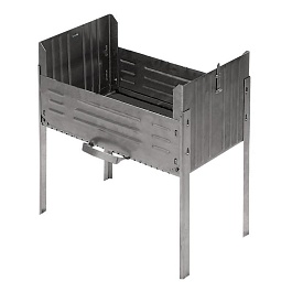 Мангал-дипломат складной 510х340х45, с шампурами 6шт