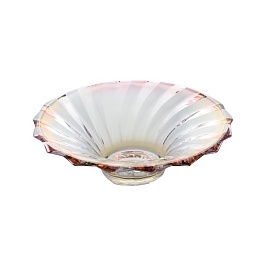 Фруктовница 35 см Bohemia Gold Picadelli красный