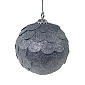 Шар новогодний декоративный EnjoyMe Paper Ball серебрянный