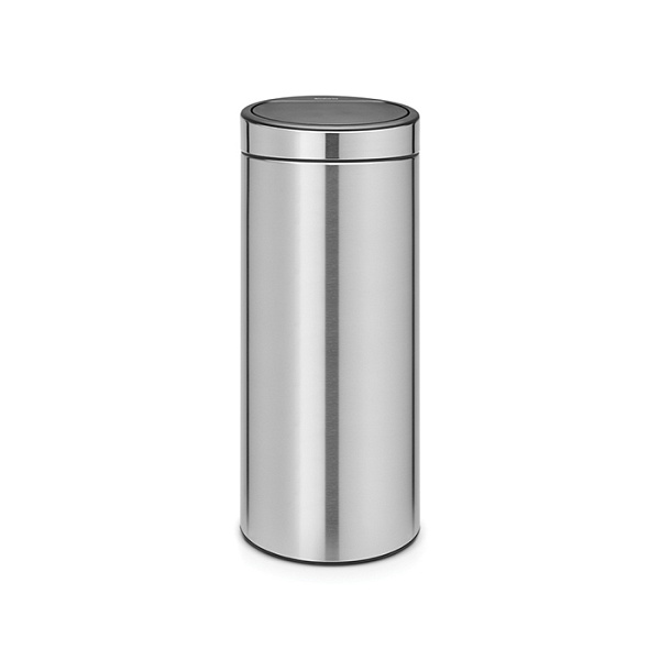 Мусорный бак 30 л Brabantia Touch Bin New стальной матовый