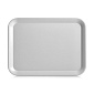 Поднос  Zeller 43.5 х 32.5 см серый