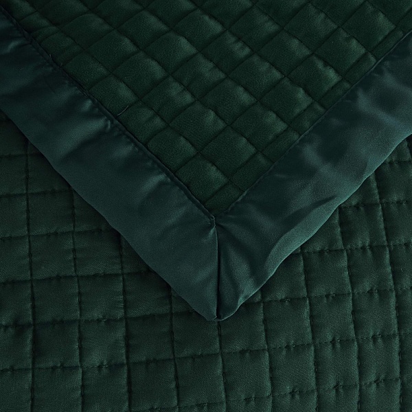 Комплект покрывало и наволочка 160 х 220 см Sofi de Marko Лоретта малахит