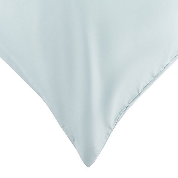 Набор из двух наволочек 70 x 70 см Tkano Essential из сатина голубой