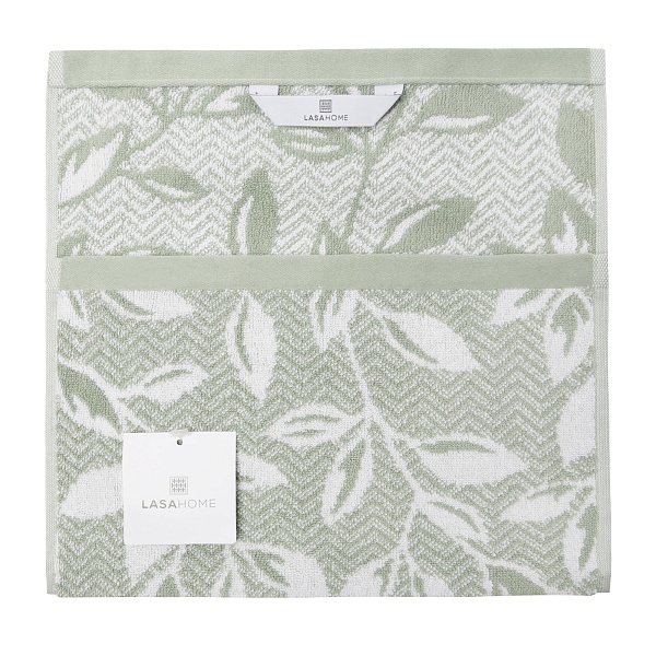 Полотенце 33 х 50 см Lasa Home Spring зелёный