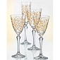 Набор бокалов для шампанского 200 мл Bohemia Crystal Elisabeth 6 шт