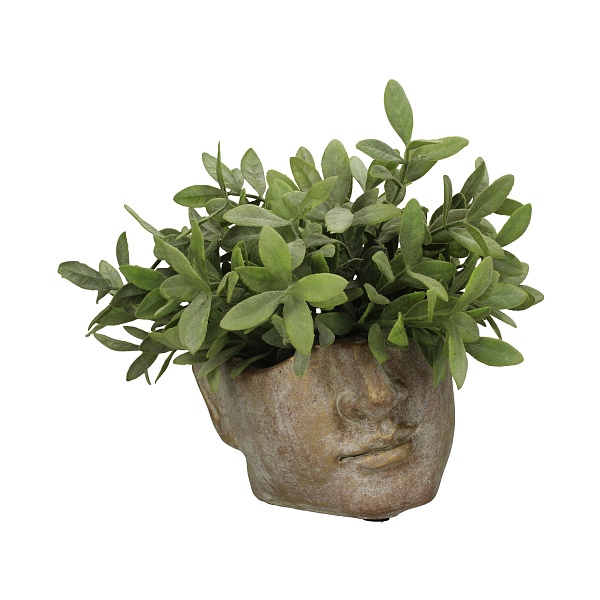 Вазон 16.5x15x11.5см ANCIENT TIMES золотой