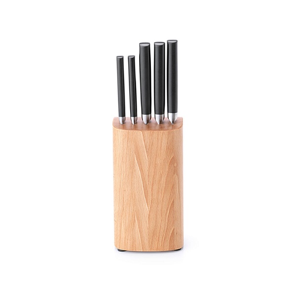 Набор ножей на деревянной подставке Brabantia Profile New 6 предметов