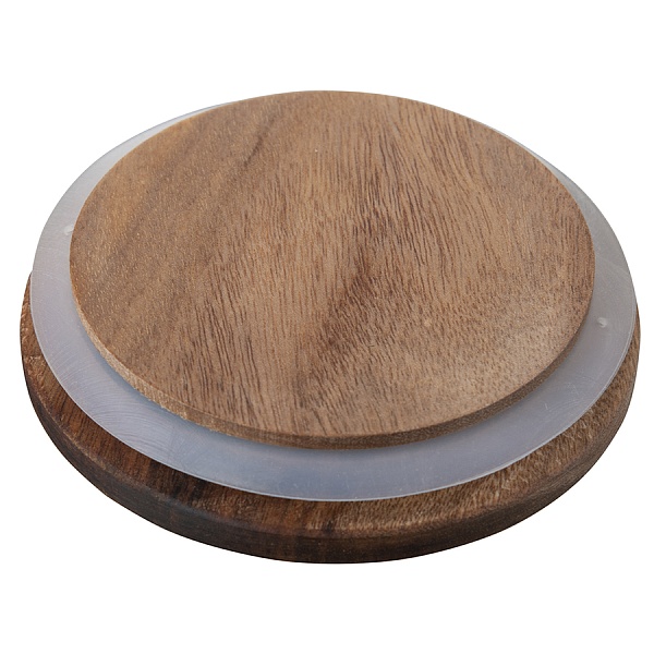 Контейнер для хранения кофе с деревянной крышкой 650 мл Smart Solutions 