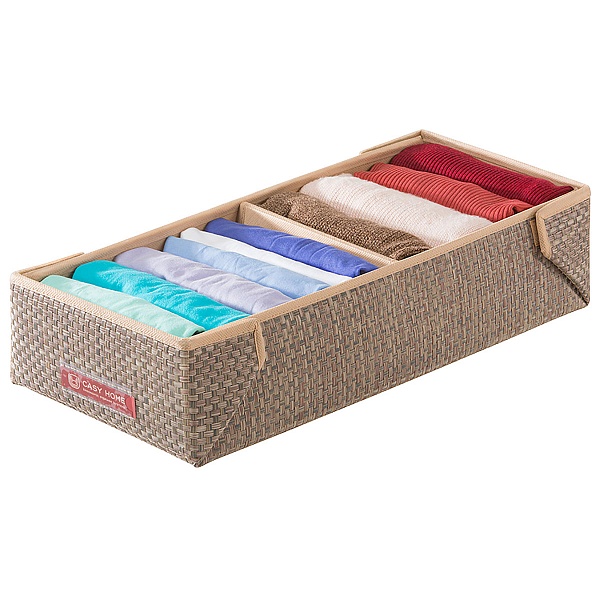 Ящик с отделениями 50 х 22 х 12 см Casy Home Rattan