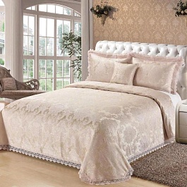 Комплект покрывало и наволочки 240 x 260 см Sofi de Marko Сабрина розовый