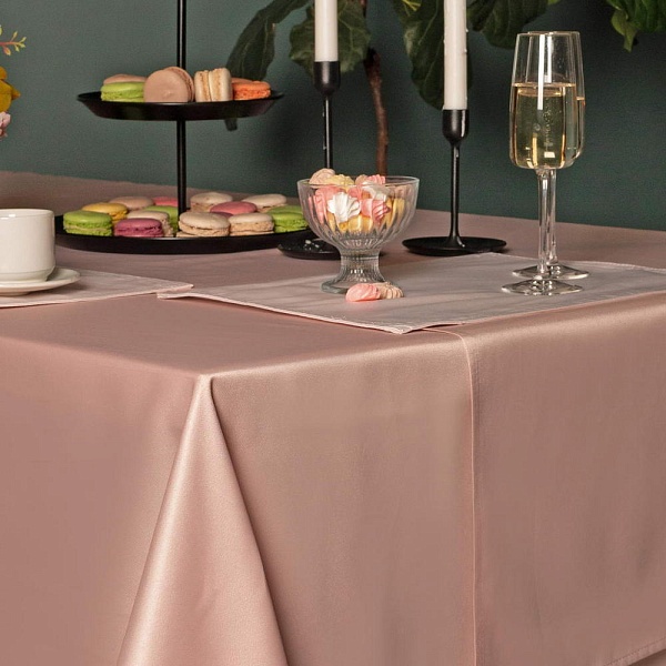 Серенити (пепел роза) Скатерть 140х180