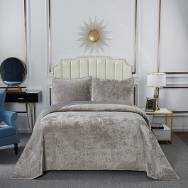 Патрисия (беж) Покрывало 160х220