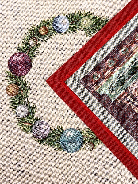 Дорожка 44 х 140 см Le Gobelin Щелкунчики красная