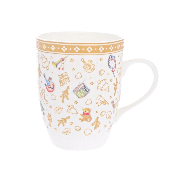 Кружка 350 мл Repast Yellow toys, фарфор