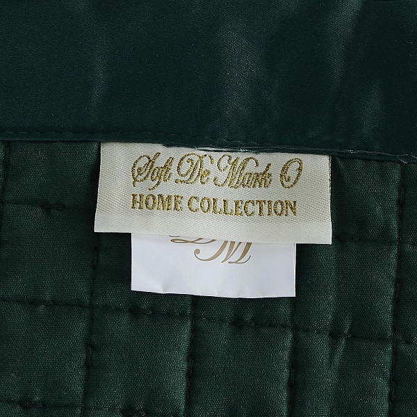 Комплект покрывало и наволочка 160 х 220 см Sofi de Marko Лоретта малахит