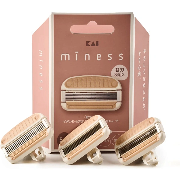 Сменные кассеты для бритвенного станка Miness, 3 шт