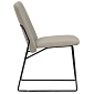 Стул niels, рогожка, светло-серый