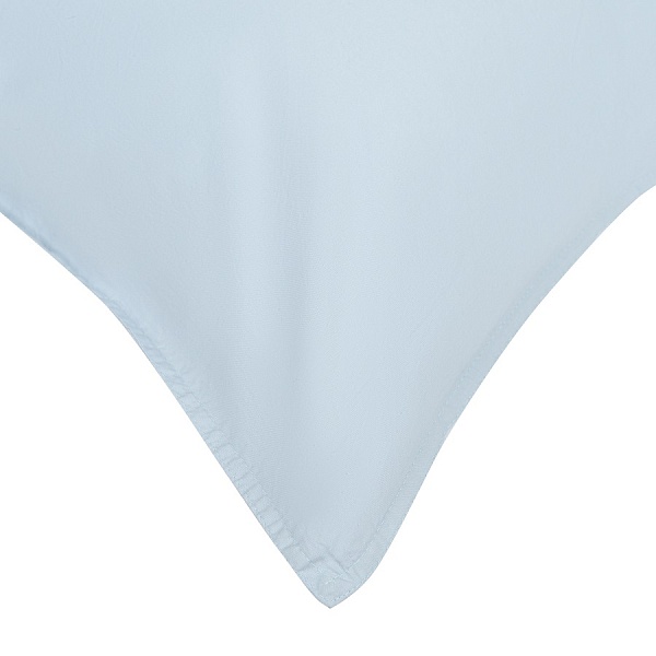 Набор наволочек из органического стираного хлопка 50 х 70 см Tkano Essential 2 шт голубой