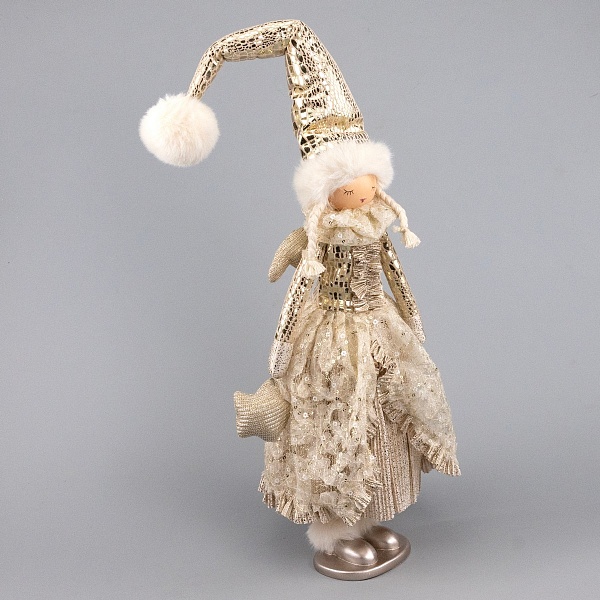 Сувенир Фея с огнем 25 х 20 x 69 см Азалия шампань